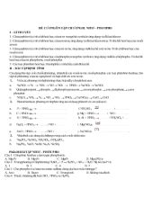 Giáo án Đề cương ôn tập chương 2 Nitơ  Photpho